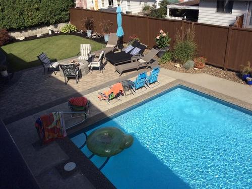1434 Gaddes Avenue, Kelowna, BC - Outdoor With In Ground Pool