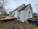 34 4Th Avenue E, Central Butte, SK  - Outdoor With Deck Patio Veranda With Exterior 