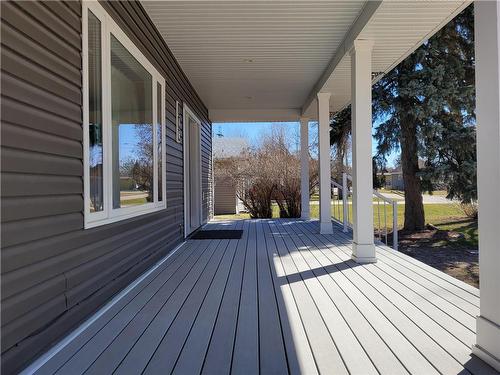 106 2Nd Avenue, Oakville, MB - Outdoor With Deck Patio Veranda With Exterior