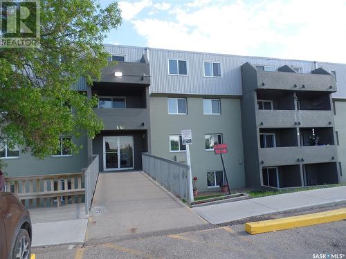 102 550 Laurier Street, Moose Jaw, SK - Outdoor With Facade