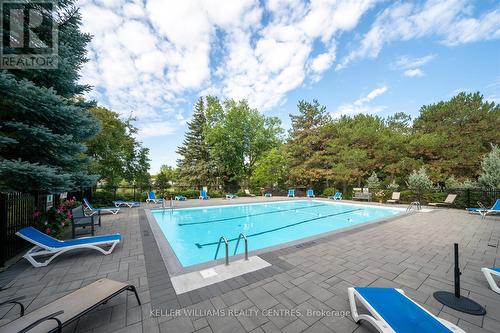 #1009 -50 Baif Blvd, Richmond Hill, ON - Outdoor With In Ground Pool With Backyard