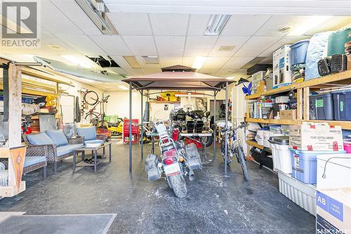 30 5Th Avenue, Lumsden, SK - Indoor Photo Showing Garage