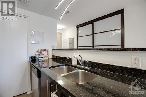 456 King Edward Avenue Unit#506, Ottawa, ON - Indoor Photo Showing Kitchen With Double Sink