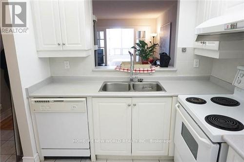 #2003 -5418 Yonge St, Toronto, ON - Indoor Photo Showing Kitchen With Double Sink
