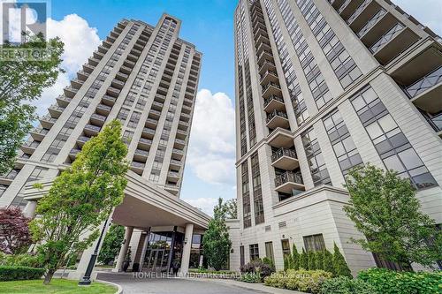 #1407 -133 Wynford Dr, Toronto, ON - Outdoor With Balcony With Facade