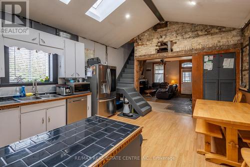 330 Shellard Lane, Brantford, ON - Indoor Photo Showing Kitchen With Double Sink