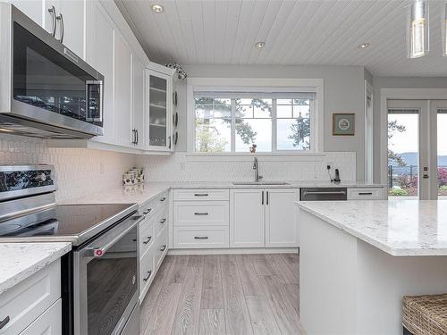 2191 Stonewater Lane, Sooke, BC - Indoor Photo Showing Kitchen With Upgraded Kitchen