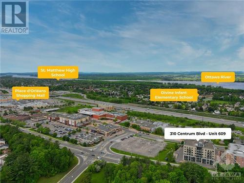 310 Centrum Boulevard Unit#609, Orleans, ON - Outdoor With View