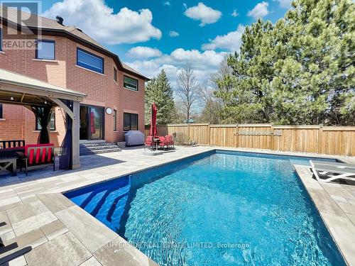 30 Stemmle Drive, Aurora, ON - Outdoor With In Ground Pool With Deck Patio Veranda