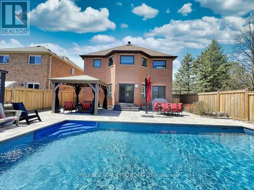 30 Stemmle Dr, Aurora, ON - Outdoor With In Ground Pool With Deck Patio Veranda
