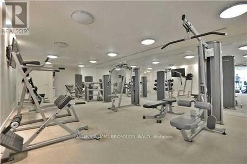 3104 - 225 Webb Drive, Mississauga, ON - Indoor Photo Showing Gym Room