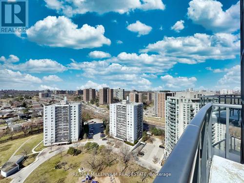 #1904 -25 Fontenay Crt, Toronto, ON - Outdoor With Balcony With View
