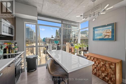 #209 -1205 Queen St W, Toronto, ON - Indoor Photo Showing Kitchen With Upgraded Kitchen
