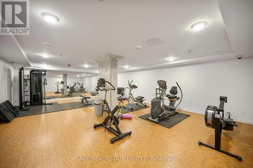 #209 -1205 Queen St W, Toronto, ON - Indoor Photo Showing Gym Room