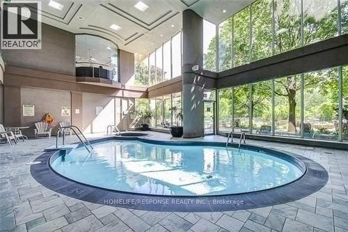 1602 - 50 Eglinton Avenue W, Mississauga, ON - Indoor Photo Showing Other Room With In Ground Pool