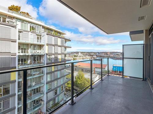 708-369 Tyee Rd, Victoria, BC - Outdoor With Balcony With Exterior