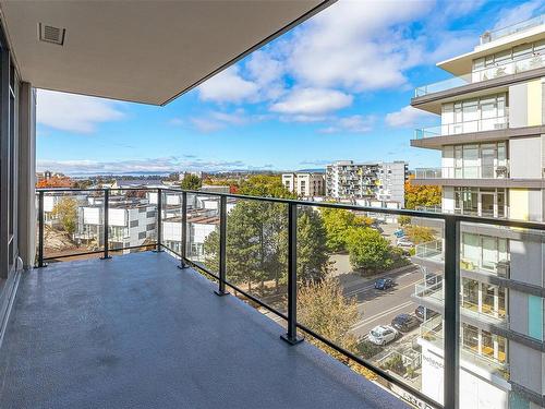 708-369 Tyee Rd, Victoria, BC - Outdoor With Balcony With View With Exterior