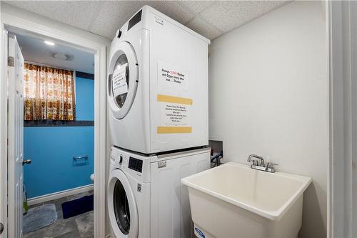 940 Stone Church Road E, Hamilton, ON - Indoor Photo Showing Laundry Room