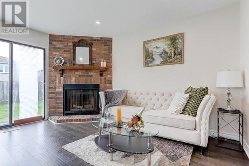 23 Martlesham Road, Markham, ON - Indoor Photo Showing Living Room With Fireplace