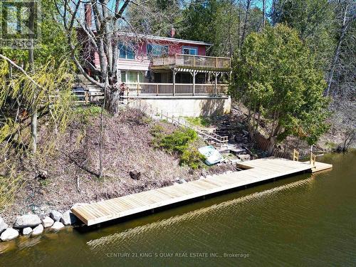 108 Riverbank Drive, Georgina, ON - Outdoor With Body Of Water With Deck Patio Veranda