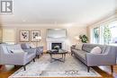 14 Hampshire Heights, Toronto, ON  - Indoor Photo Showing Living Room With Fireplace 