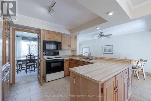 509 Fanshawe Park Rd E, London, ON - Indoor Photo Showing Kitchen With Double Sink