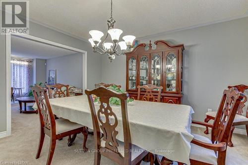 38 Bassenthwaite Cres, London, ON - Indoor Photo Showing Dining Room