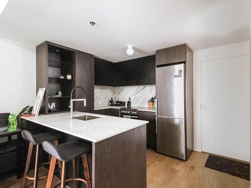 Cuisine - 914-170 Rue Rioux, Montréal (Le Sud-Ouest), QC - Indoor Photo Showing Kitchen With Upgraded Kitchen