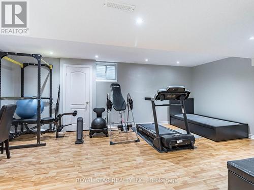 70 Colonel Bertram Road, Brampton, ON - Indoor Photo Showing Gym Room