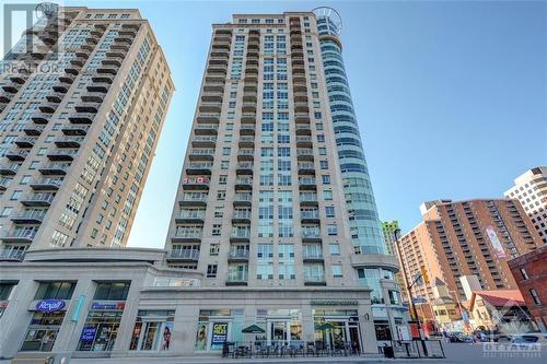 200 Rideau Street Unit#1302, Ottawa, ON - Outdoor With Balcony With Facade