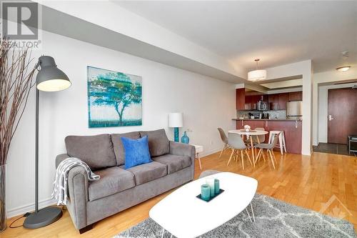 200 Rideau Street Unit#1302, Ottawa, ON - Indoor Photo Showing Living Room