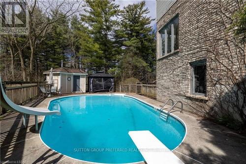 54 Mill Court, Thames Centre, ON - Outdoor With In Ground Pool With Backyard With Exterior