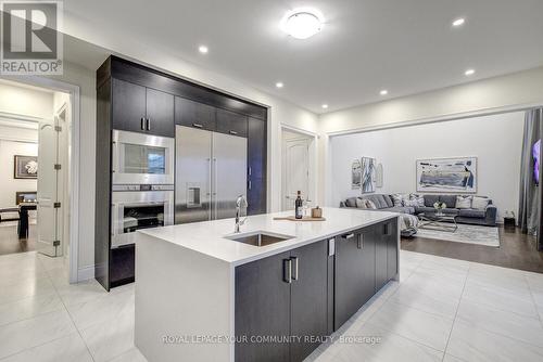 119 Lady Jessica Dr, Vaughan, ON - Indoor Photo Showing Kitchen With Upgraded Kitchen