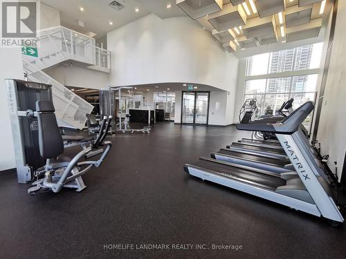 2902 - 4065 Confederation Parkway W, Mississauga, ON - Indoor Photo Showing Gym Room