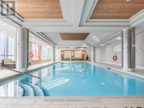 #1603 -1 Michael Power Pl, Toronto, ON - Indoor Photo Showing Other Room With In Ground Pool
