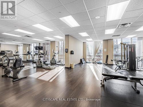 #1603 -1 Michael Power Pl, Toronto, ON - Indoor Photo Showing Gym Room