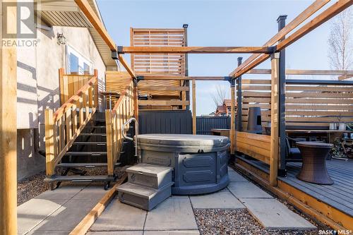 134 Brainerd Crescent, Saskatoon, SK - Outdoor With Deck Patio Veranda With Exterior
