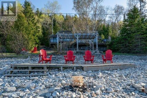 210 Cape Chin N. Shore Road, Northern Bruce Peninsula, ON - Outdoor With Deck Patio Veranda