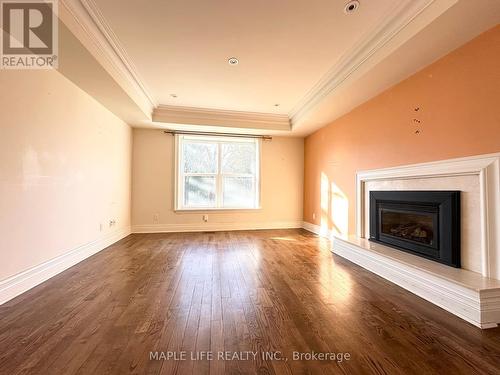 16 Brian Cliff Drive, Toronto, ON - Indoor Photo Showing Living Room With Fireplace