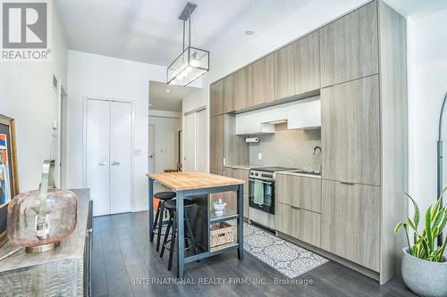 403 - 159 Dundas Street E, Toronto, ON - Indoor Photo Showing Kitchen With Upgraded Kitchen
