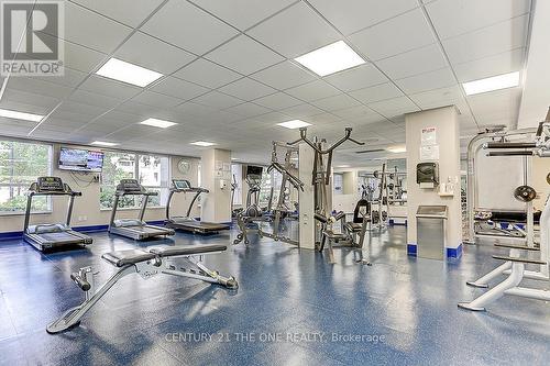 1707 - 38 Cedarland Drive, Markham, ON - Indoor Photo Showing Gym Room