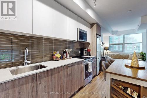 206 - 1787 St Clair Avenue W, Toronto, ON - Indoor Photo Showing Kitchen With Upgraded Kitchen