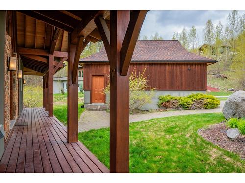 817 White Tail Drive, Rossland, BC - Outdoor With Deck Patio Veranda