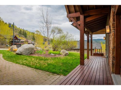 817 White Tail Drive, Rossland, BC - Outdoor With Deck Patio Veranda