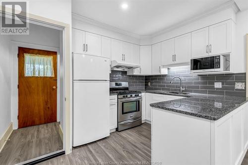 450 Clinton, Windsor, ON - Indoor Photo Showing Kitchen With Upgraded Kitchen