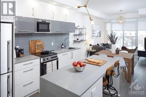 255 Bay Street Unit#110, Ottawa, ON - Indoor Photo Showing Kitchen With Upgraded Kitchen