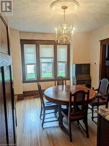 dining rm - 820 Yonge St S, Walkerton, ON - Indoor Photo Showing Dining Room