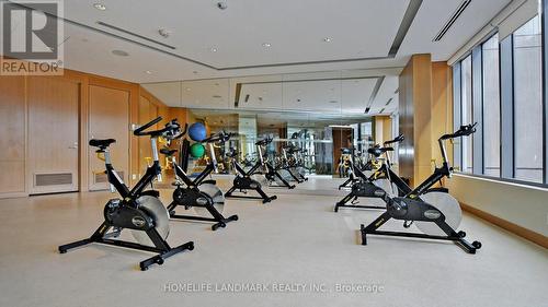 1132 - 120 Harrison Garden Boulevard, Toronto, ON - Indoor Photo Showing Gym Room