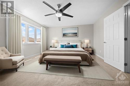 *Virtually Staged* - 1830 Maple Grove Road, Ottawa, ON - Indoor Photo Showing Bedroom
