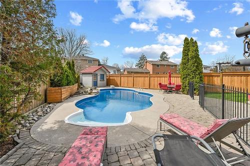 2130 Danube Court, Mississauga, ON - Outdoor With In Ground Pool With Deck Patio Veranda With Backyard